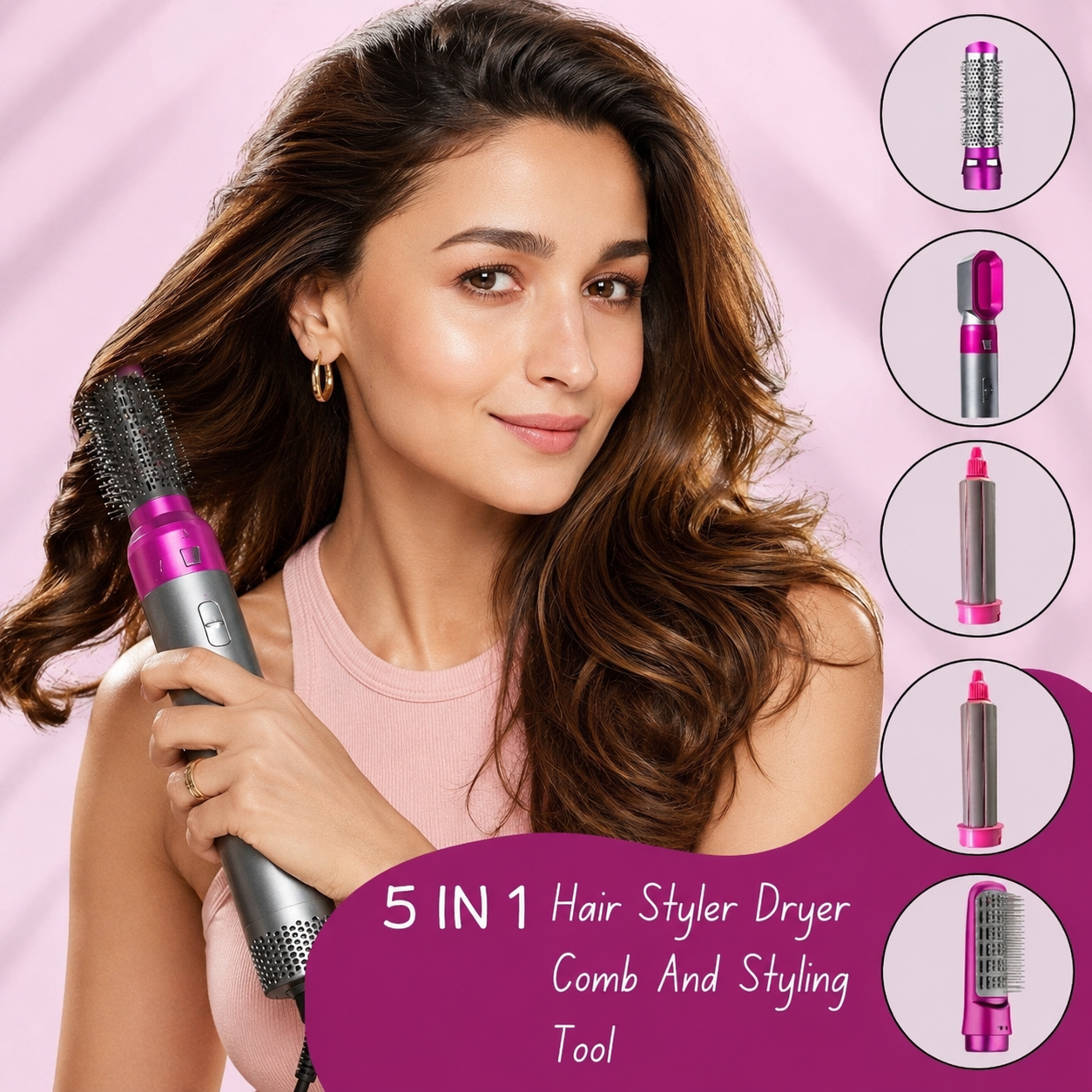 5 in 1 Air Brush Hair Dryer & Volumizer