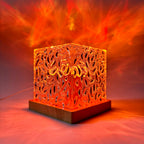 Rotating Water Ripple Night Light Aura Lamp